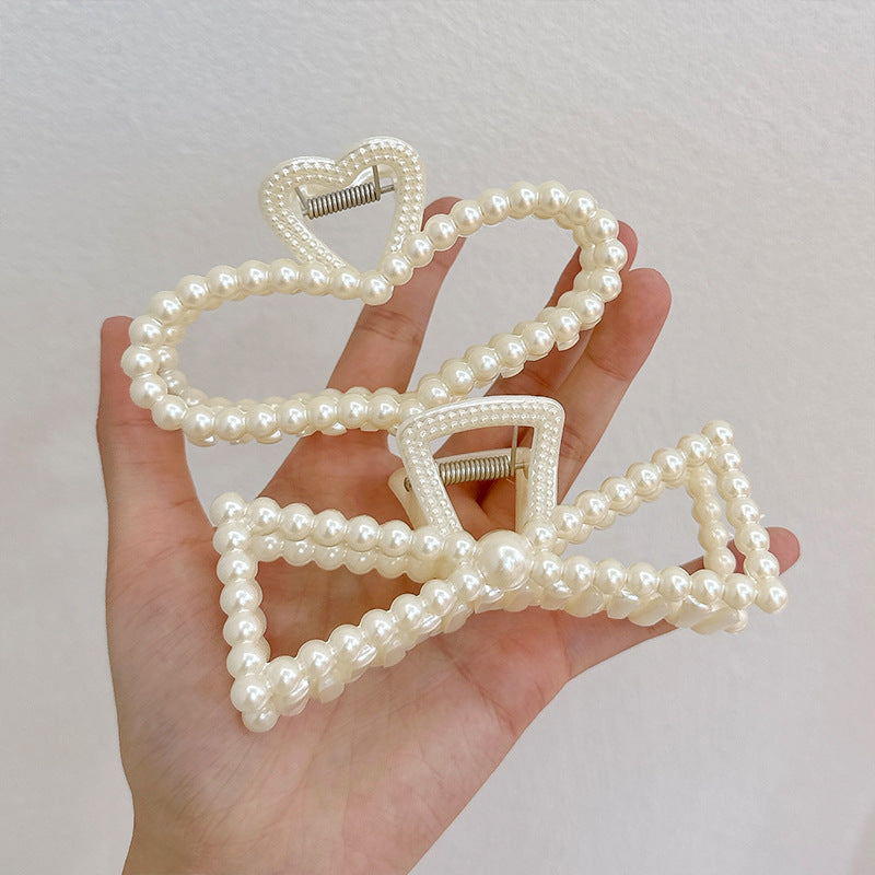 Wholesale Simple Fashion Pearl Shark Clip